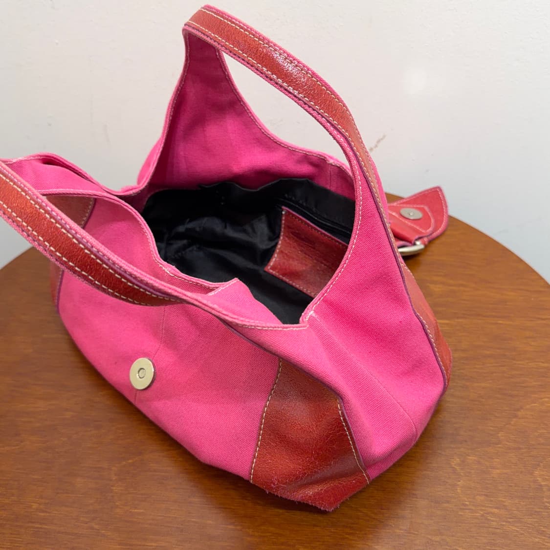 Gianni Chiarini 이태리 코튼 레더 토트백 상품이미지7