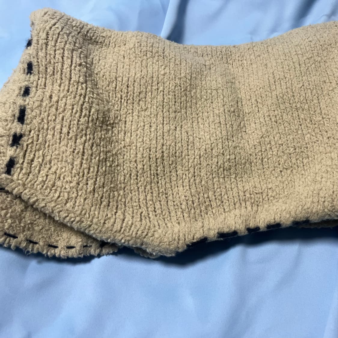 더오픈프로덕트 오픈와이와이 울 스티치 가디건 베이지 상품이미지5