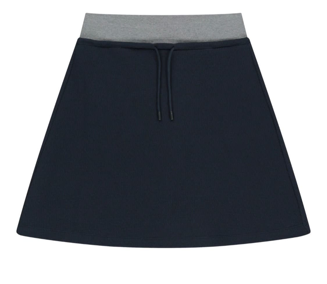코이세이오 038 와플 스커트 네이비m 상품이미지1