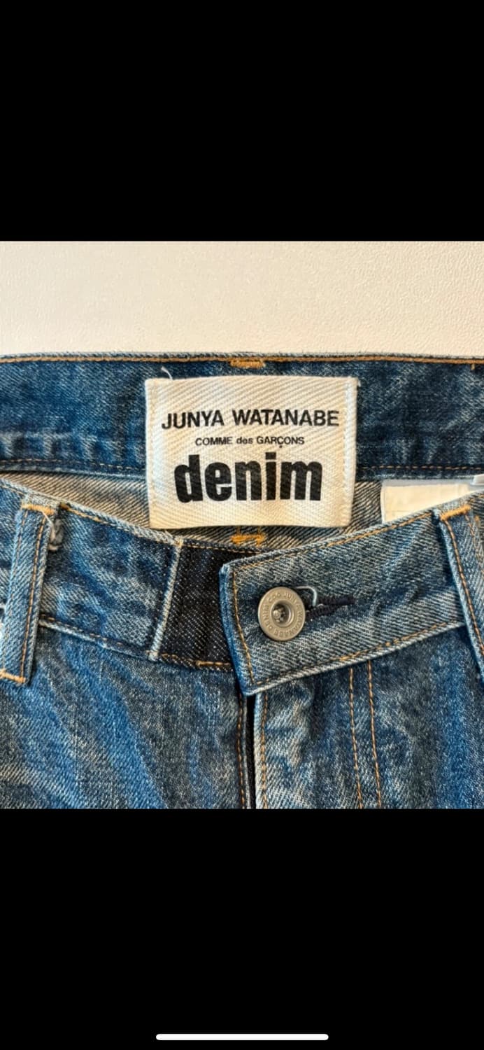 준야와타나베 꼼데가르송 패치 데님 상품이미지4