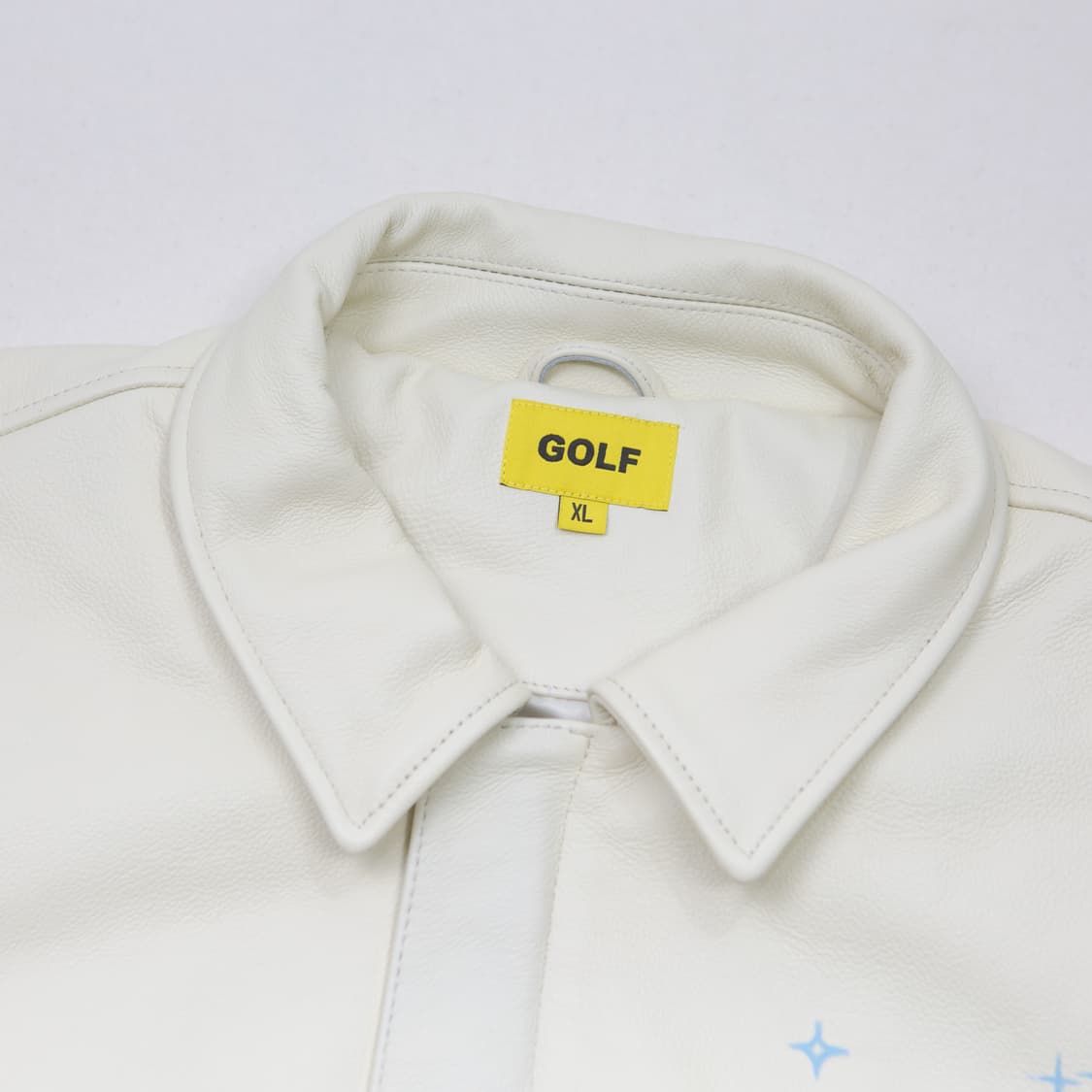 골프왕 에어브러쉬 하트 봄버 자켓 아이보리 상품이미지4