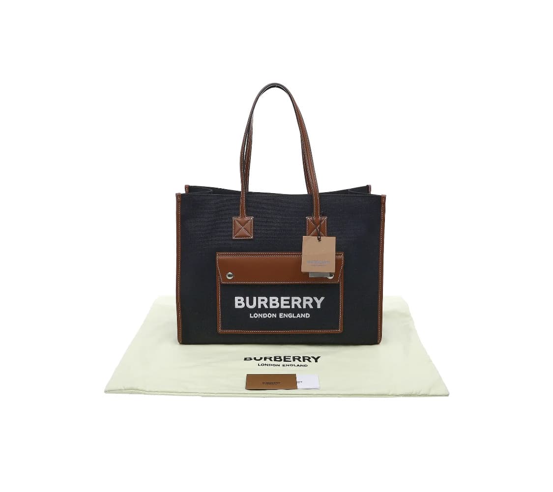 [S급] 버버리 프레야 캔버스 토트백 판매합니다!!! 상품이미지1