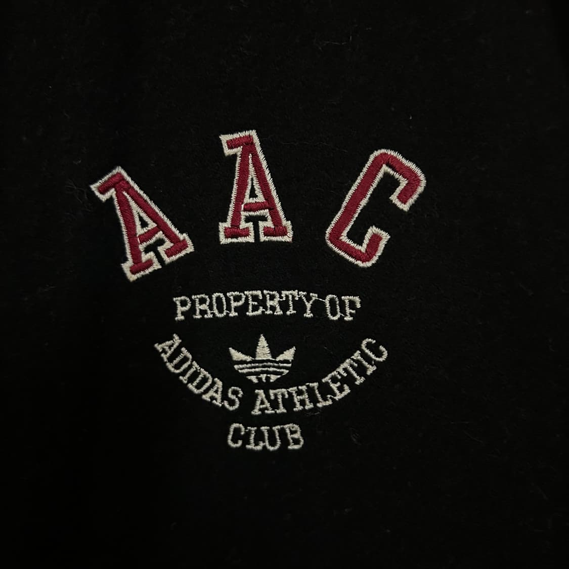  (L) 90s 아디다스 울 스타디움 바시티자켓 상품이미지3