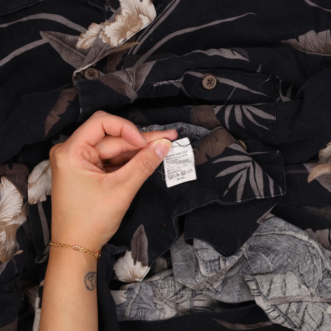 M 제프리빈 패턴 반팔셔츠 0420H1 상품이미지4