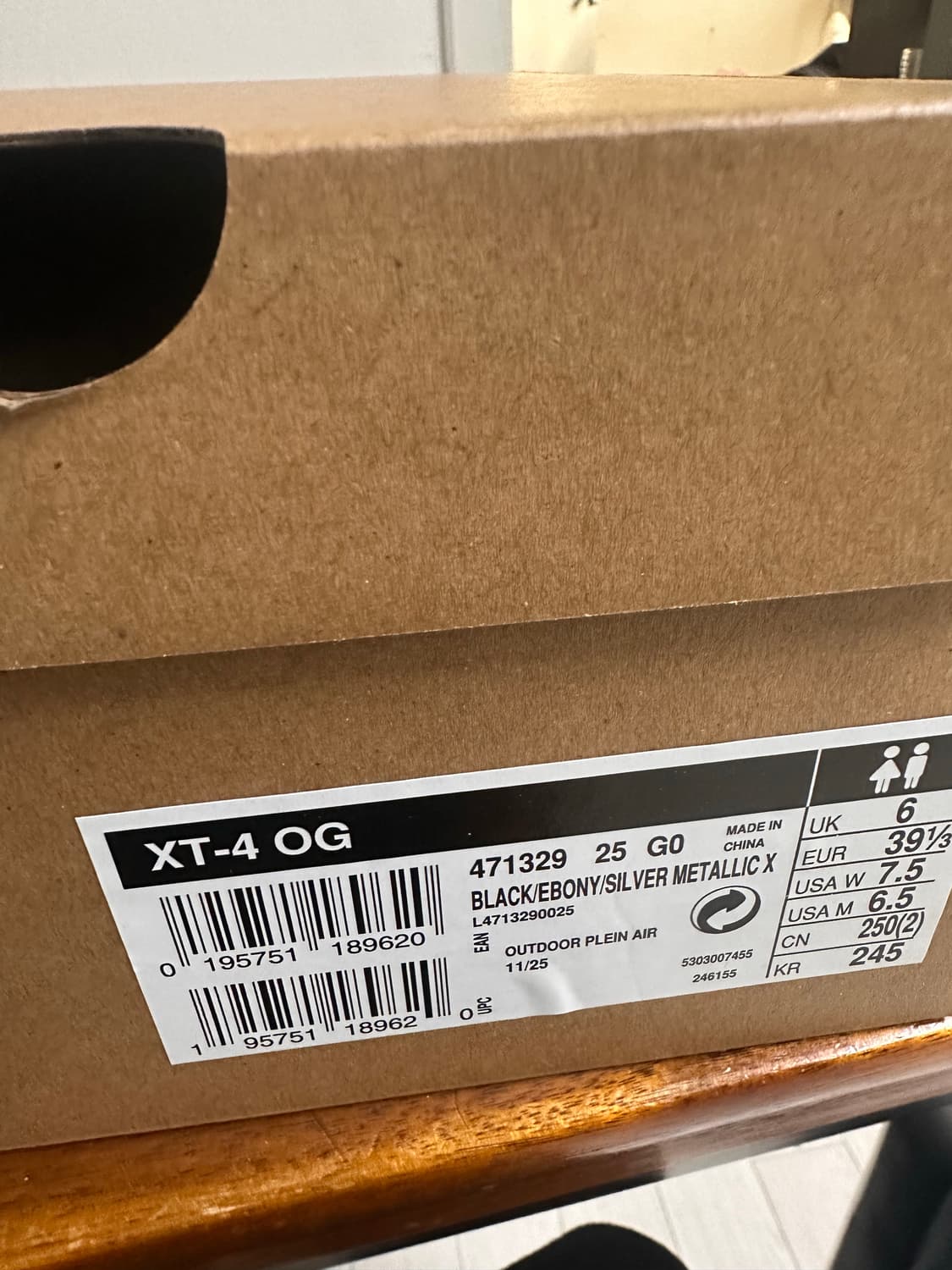 살로몬 xt-4-og Black 상품이미지5