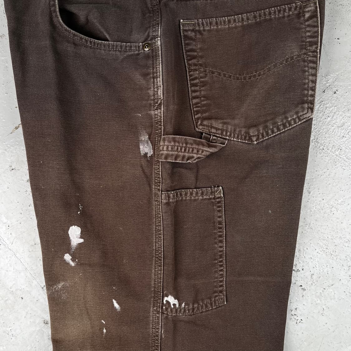 칼하트 다크브라운 카펜터 팬츠 B159DKB 상품이미지8