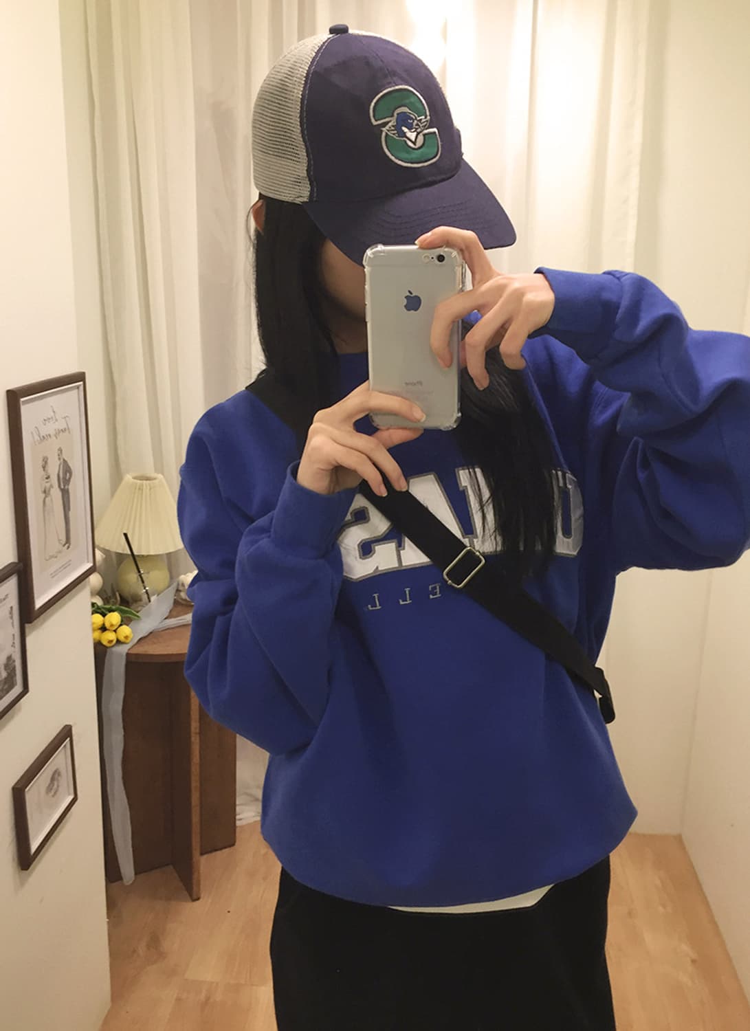 여성 챔피온 UMASS 오버핏맨투맨 100 상품이미지1