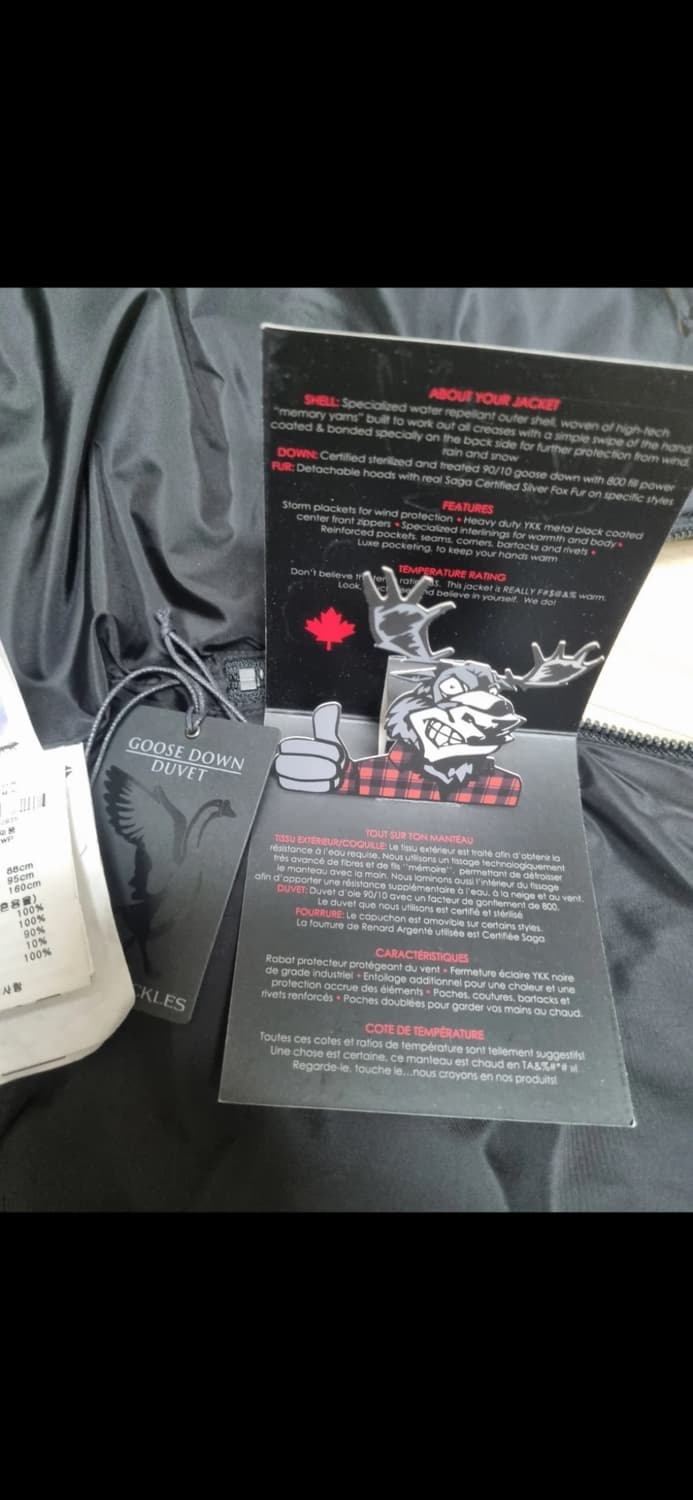 무스너클 알버타 파카 롱패딩 구스다운 상품이미지5