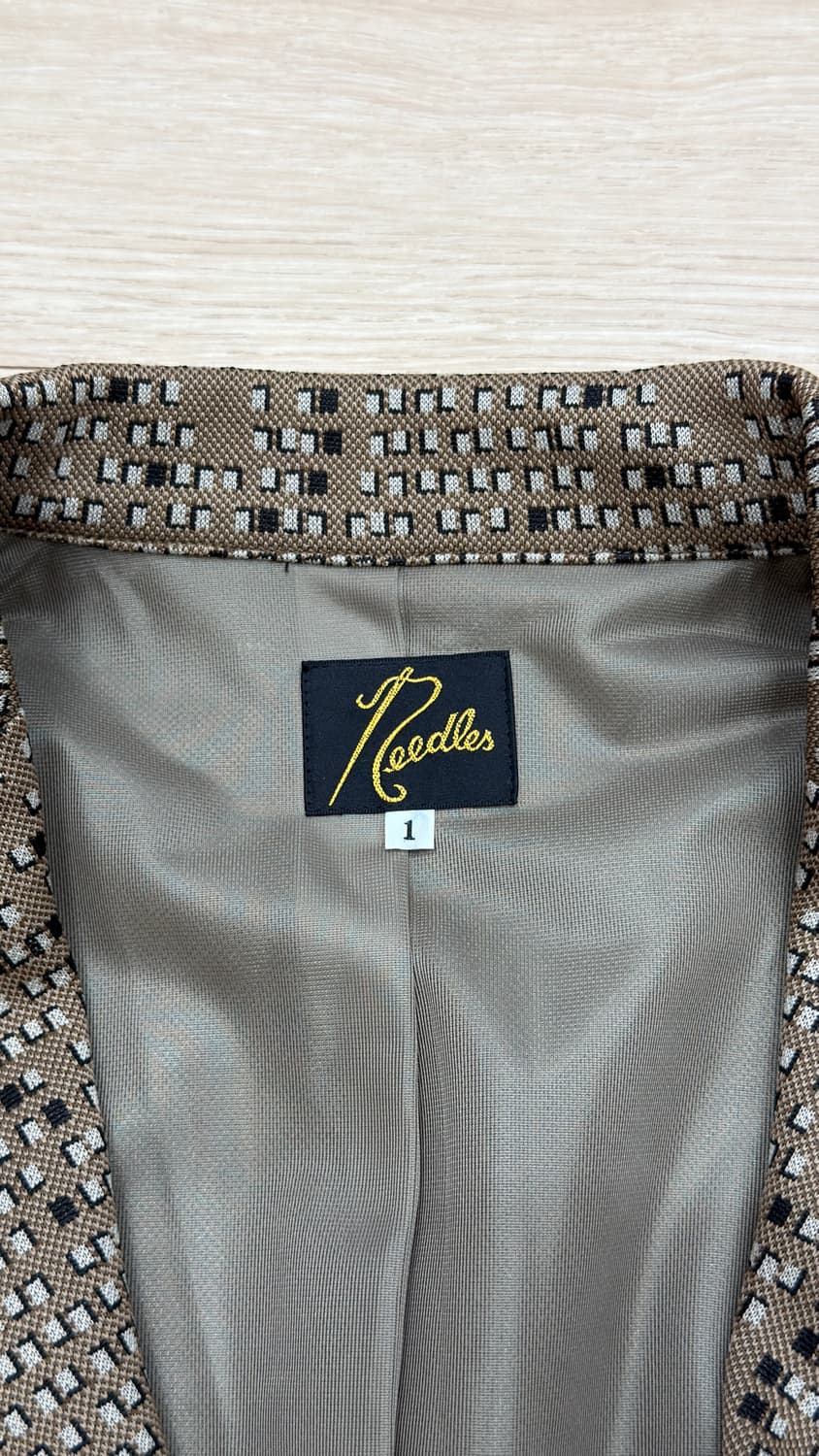 Needles 패턴 자켓 사이즈 1 새상품 상품이미지4