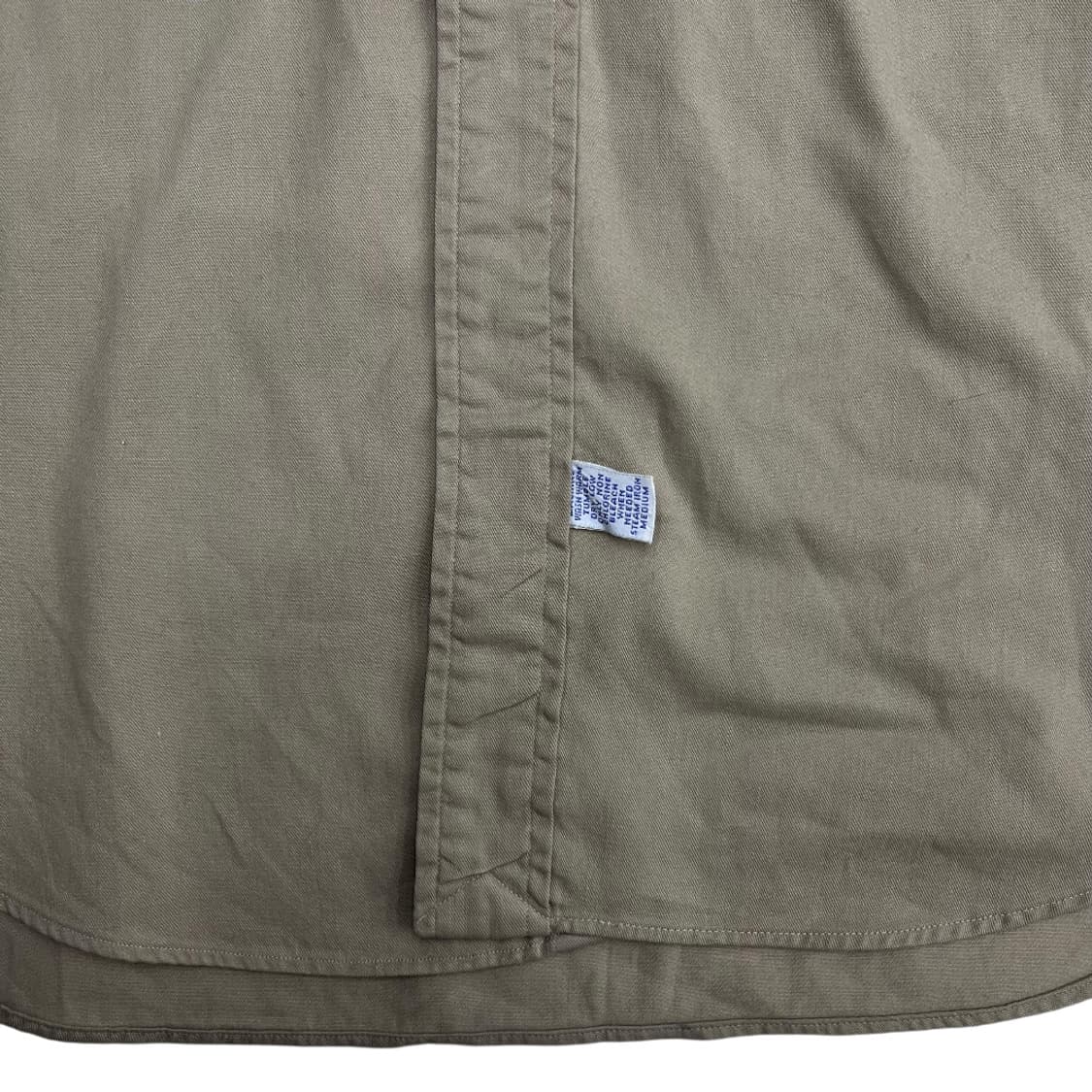 폴로 랄프로렌 왕관로고 베이지 셔츠 M 상품이미지6