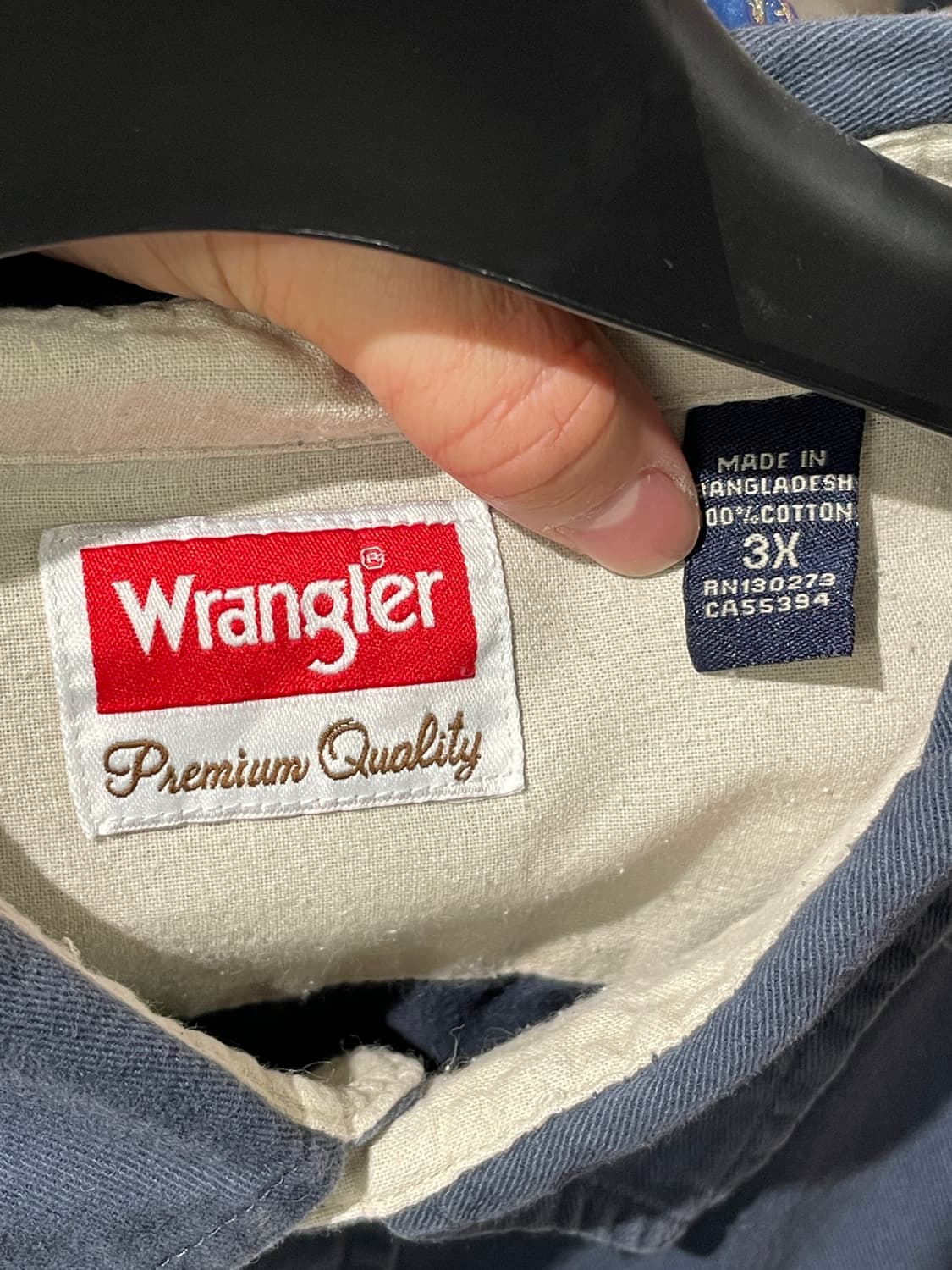 랭글러 빅사이즈 워크 셔츠 상품이미지6