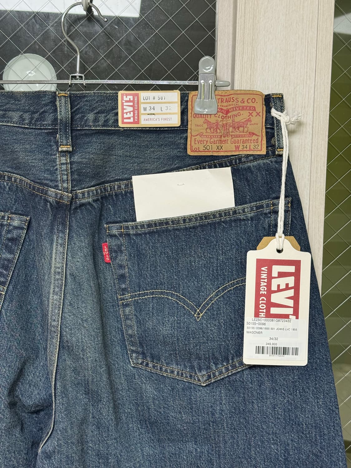 [34x32] 1955501 리바이스 와고너 wagoner 상품이미지1