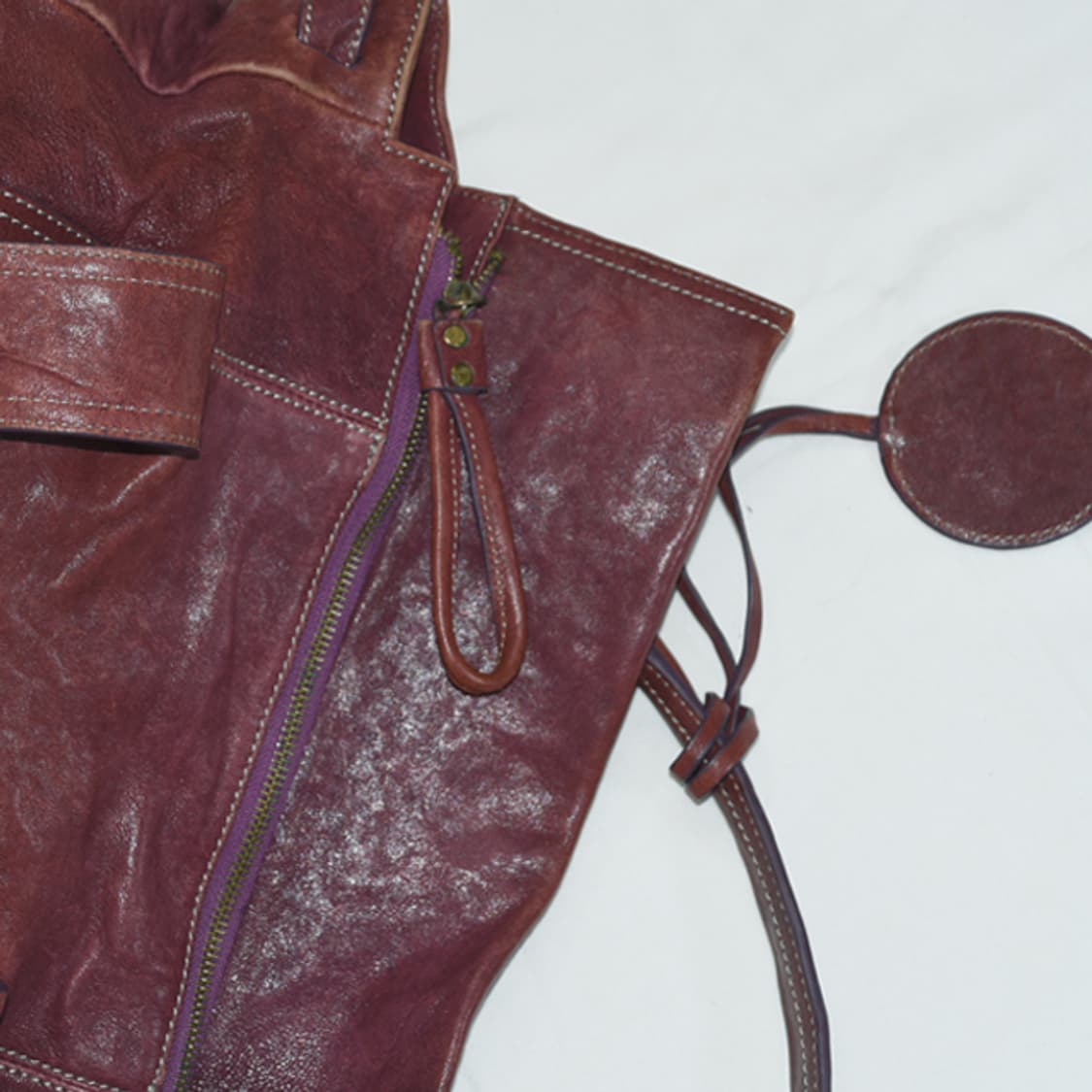 MeMos Saccs genuine leather 빈티지토트백 상품이미지6