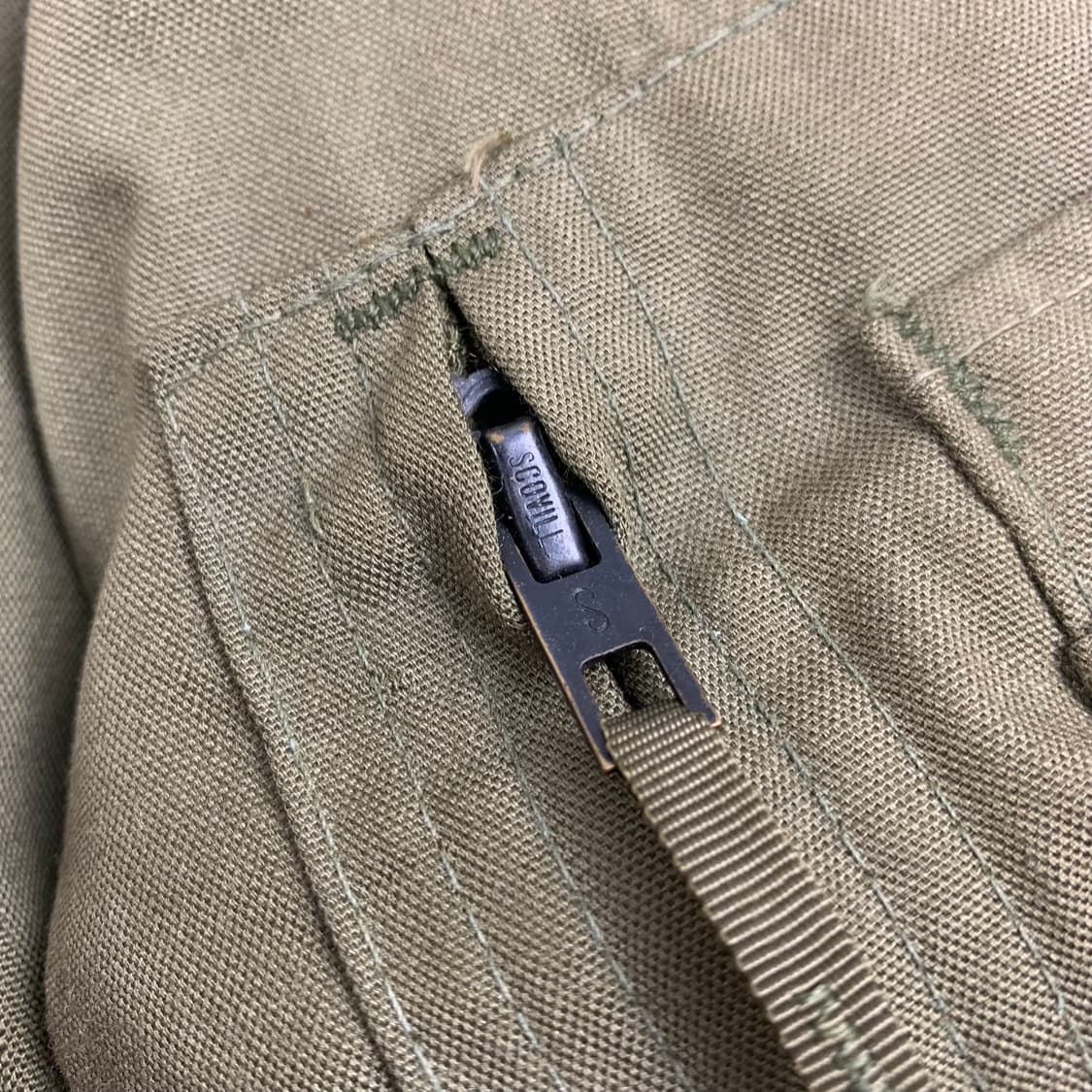 80s 미군 CVC 탱커자켓 알파인더스트리 생산 상품이미지3