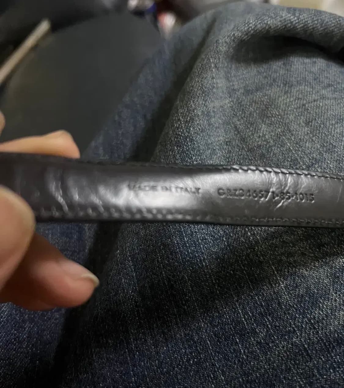 15fw 에디슬리먼 머스트아이템 생로랑 웨스턴 벨트 상품이미지5