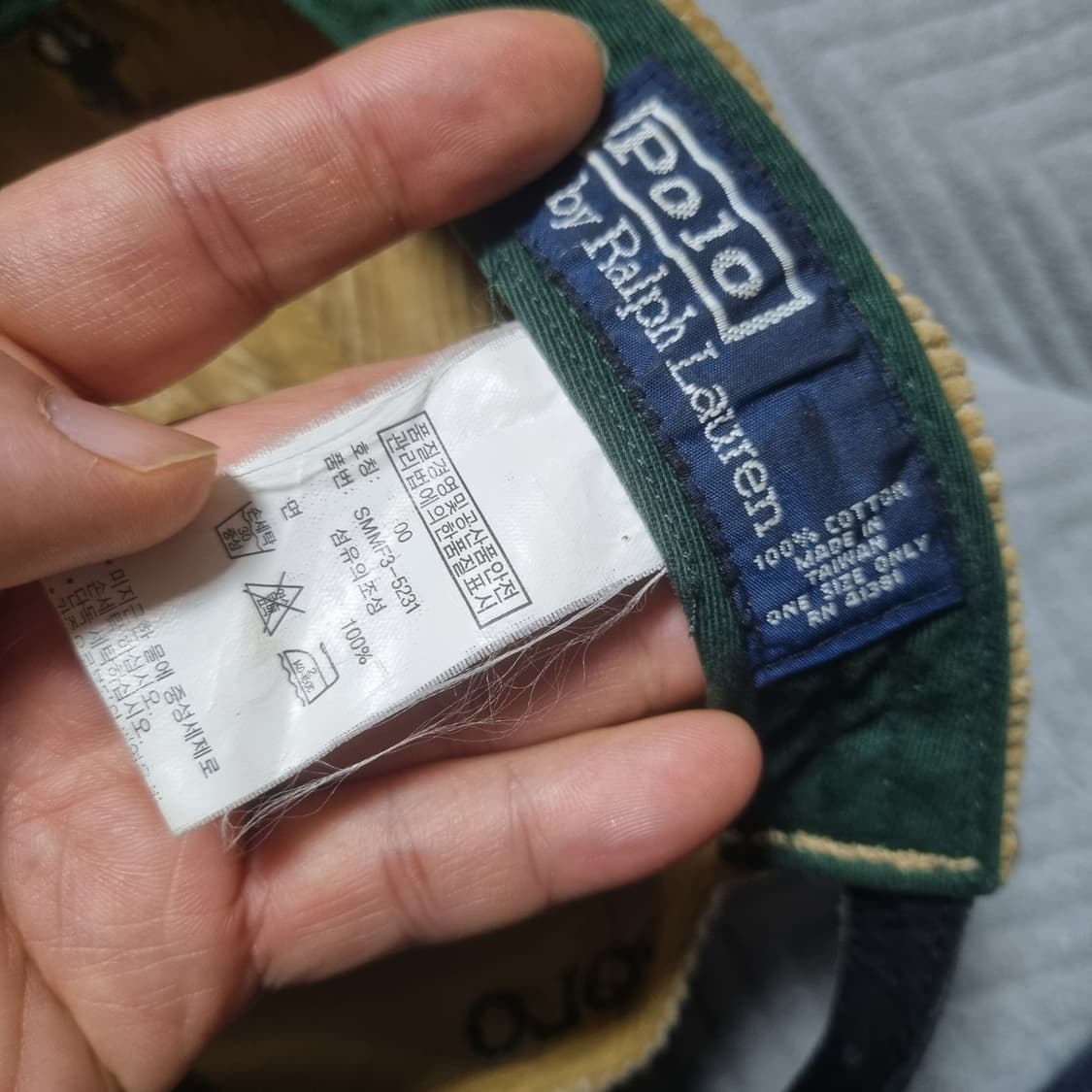 폴로랄프로렌 코듀로이 볼캡 상품이미지4