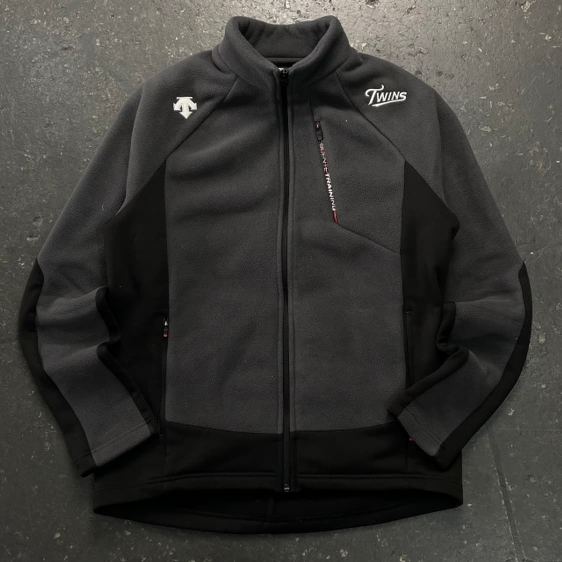 100 데상트 LG트윈스 방풍 플리스 자켓  상품이미지1