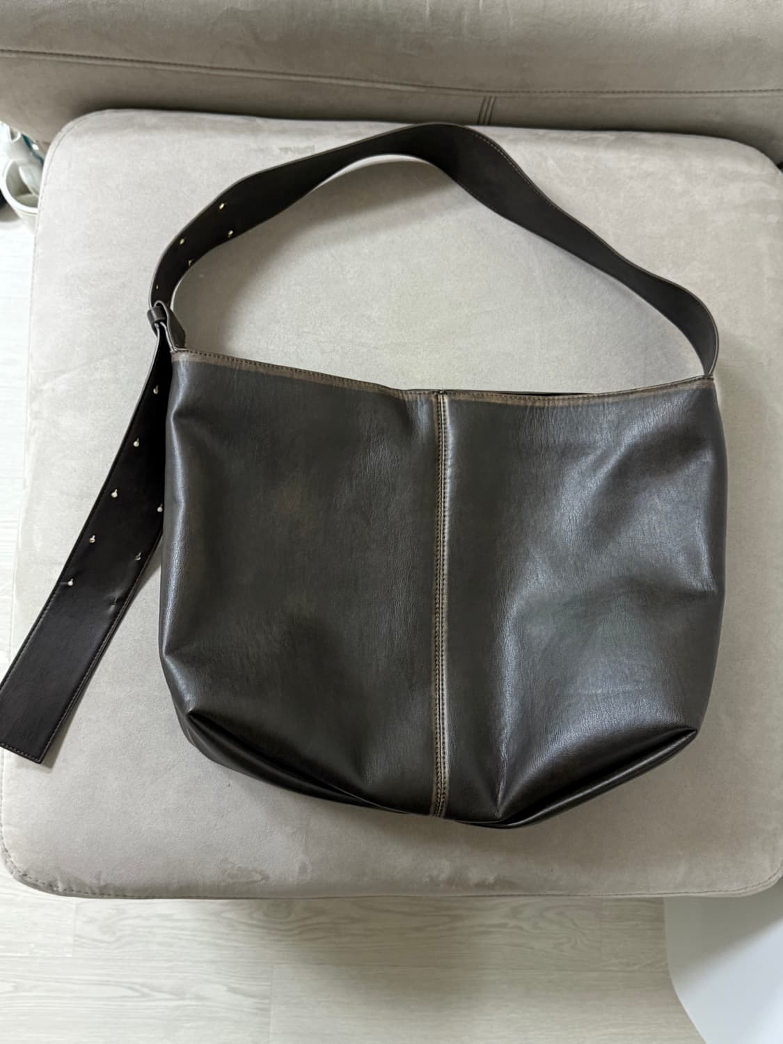 자라 비건레더 숄더/크로스백 가방 상품이미지1