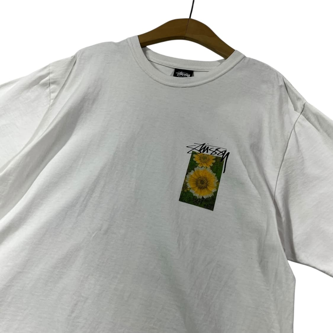 [STUSSY] 스투시 플라워 피그먼트 다이드 반팔 티셔츠 상품이미지3
