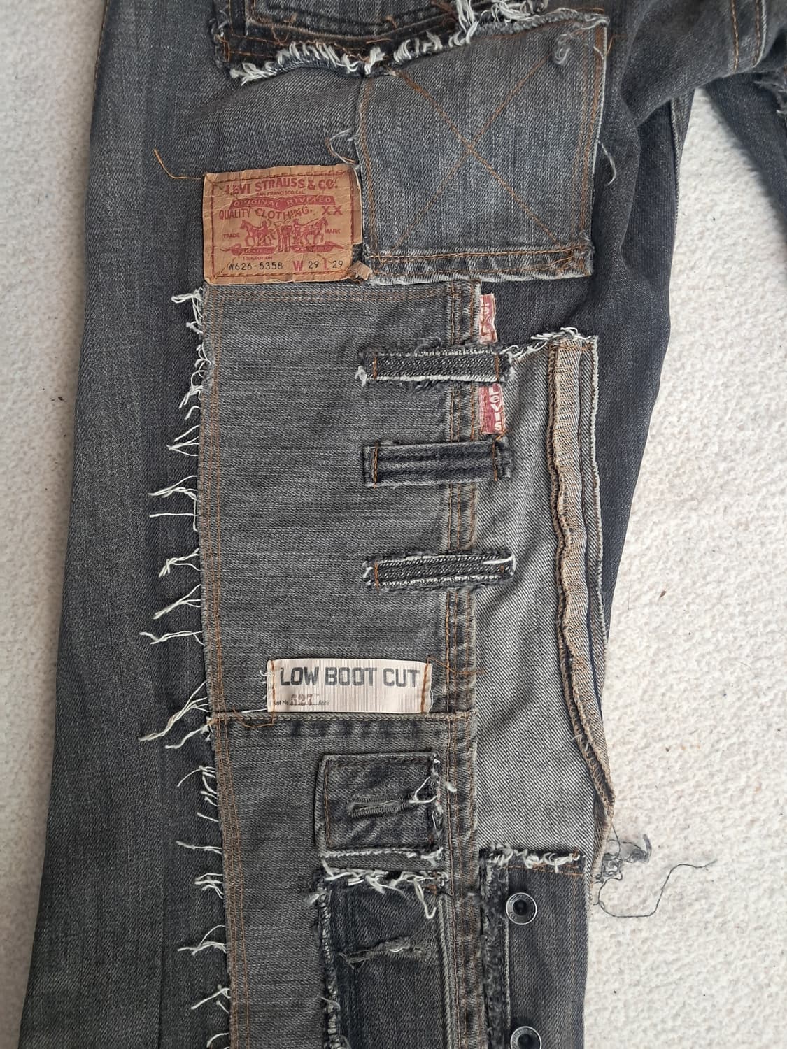 리바이스 패치워크팬츠 상품이미지10