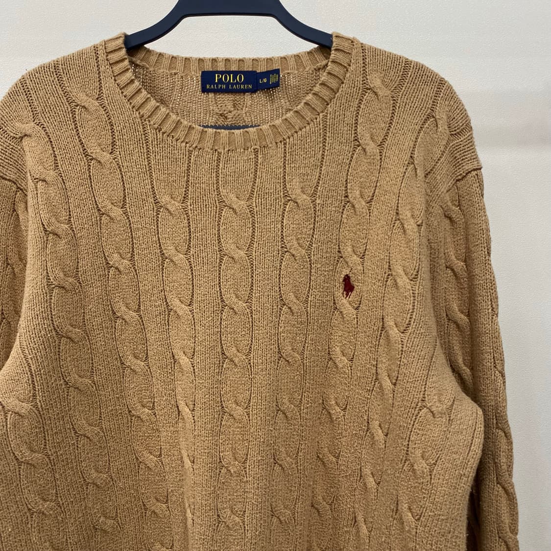 폴로 랄프로렌 신형 케이블 니트 상품이미지3