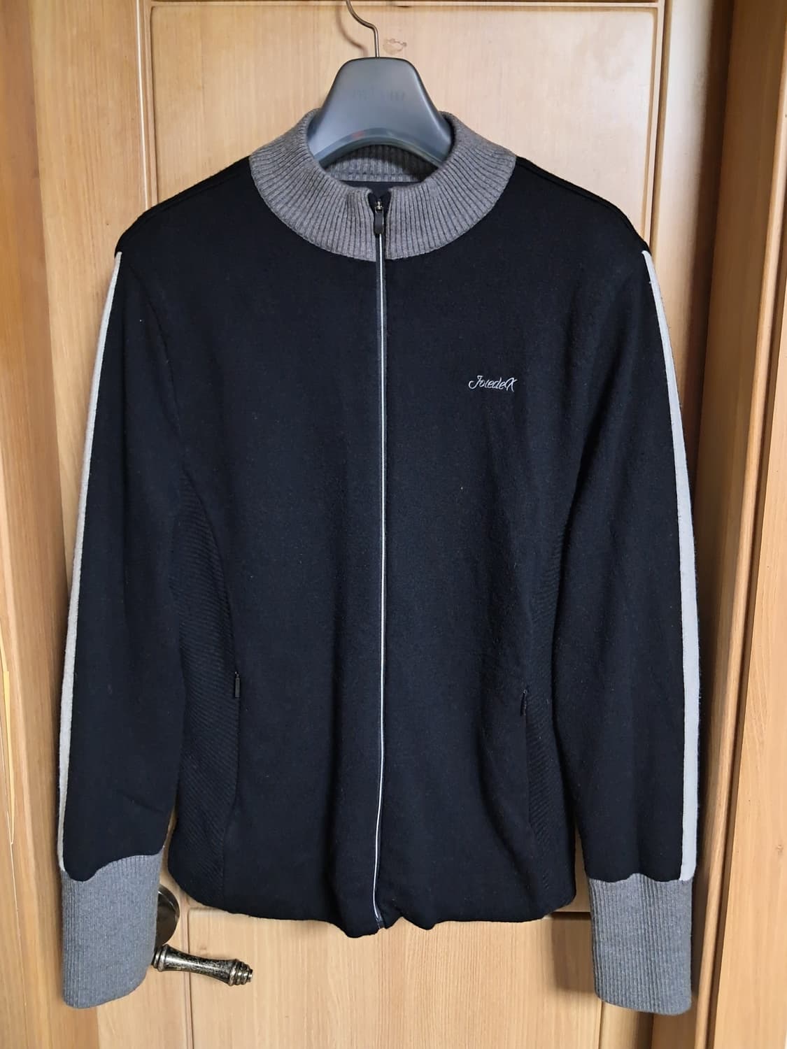 JDX 여성 방풍 니트집업 100 상품이미지1