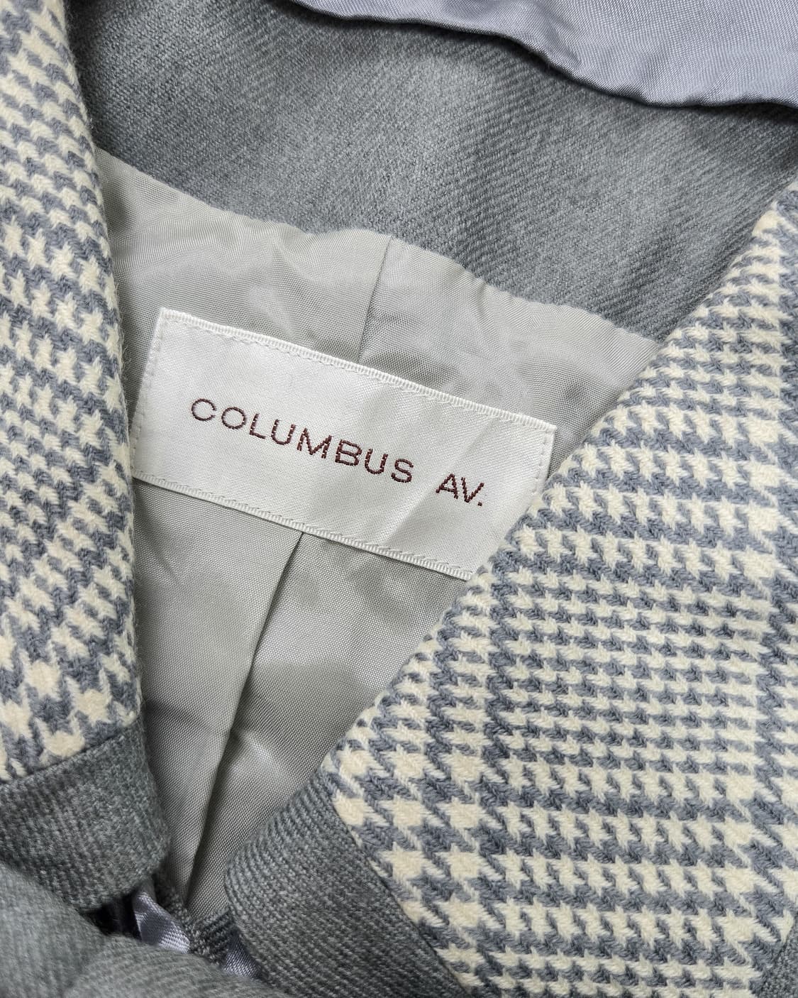 COLUMBUS AV. 러블리 리본 타이 하운드투스 자켓 (새상품) 상품이미지5