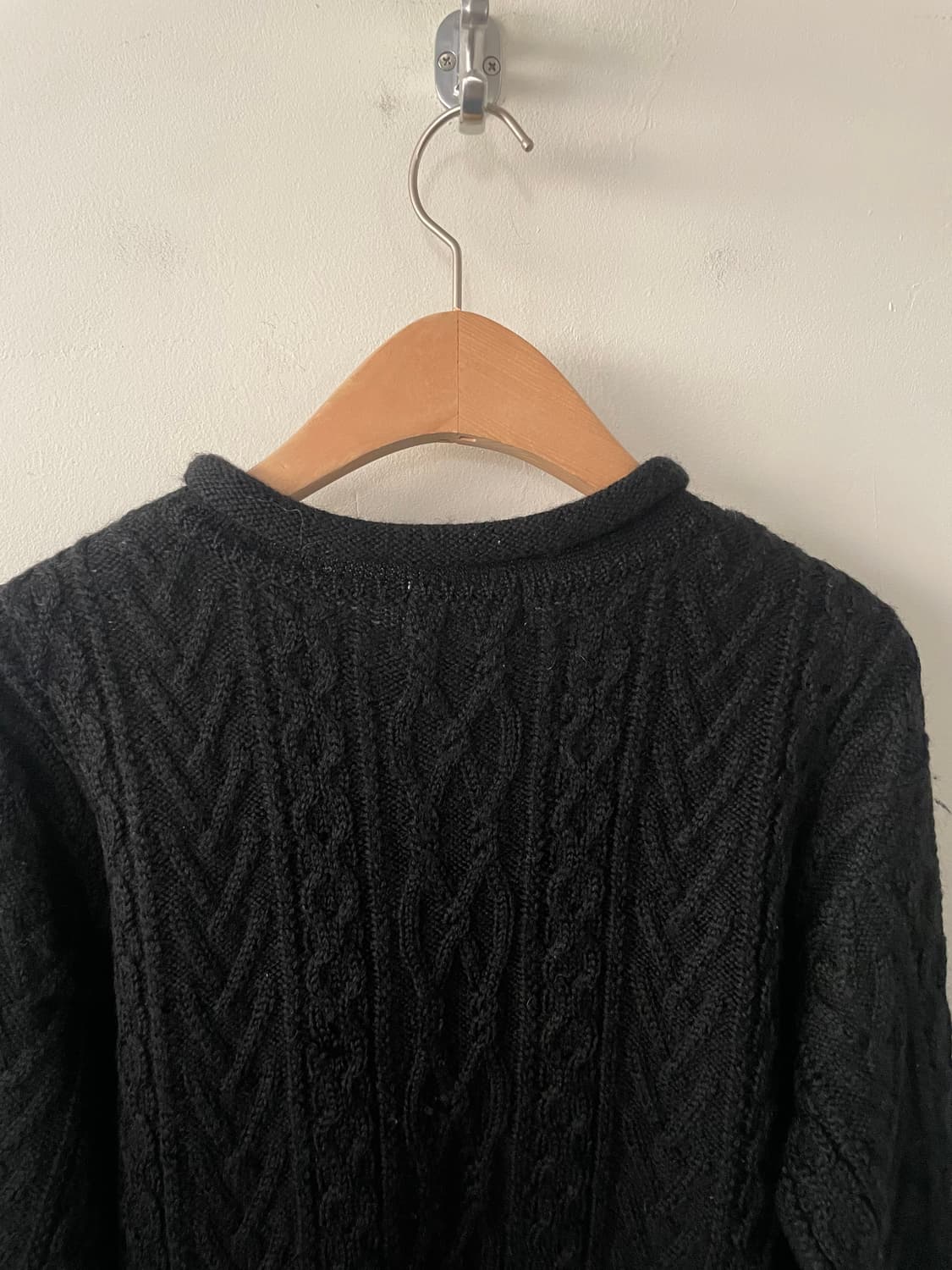 vintage black twisted knitwear 상품이미지8