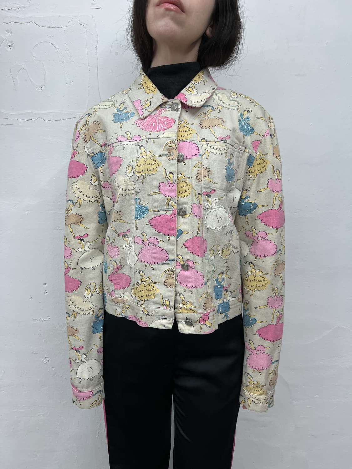 2001 SS 블루마린 발레리나 비즈 자켓 상품이미지1