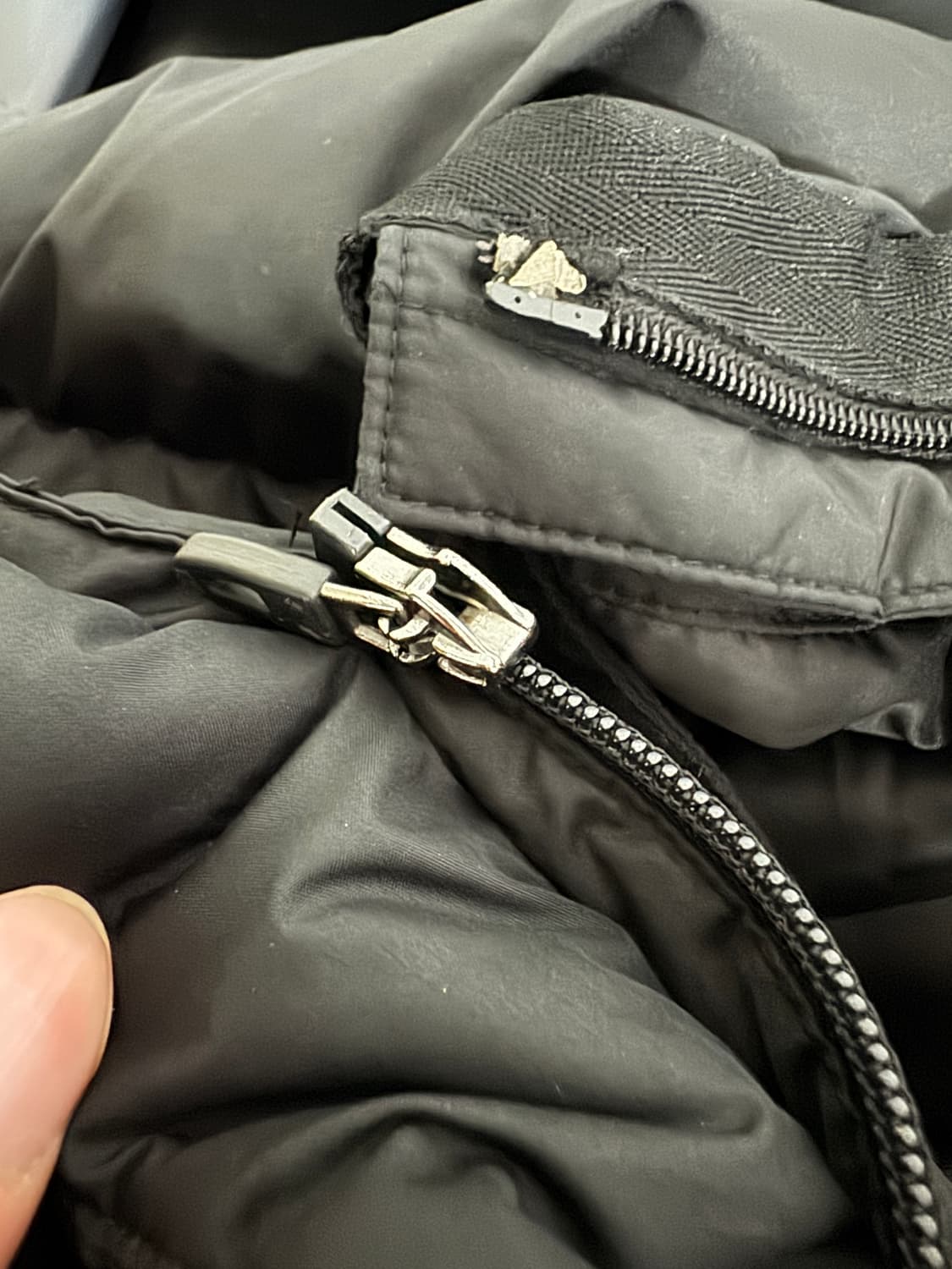 푸마 puma 후드 롱 패딩 점퍼 L 상품이미지6