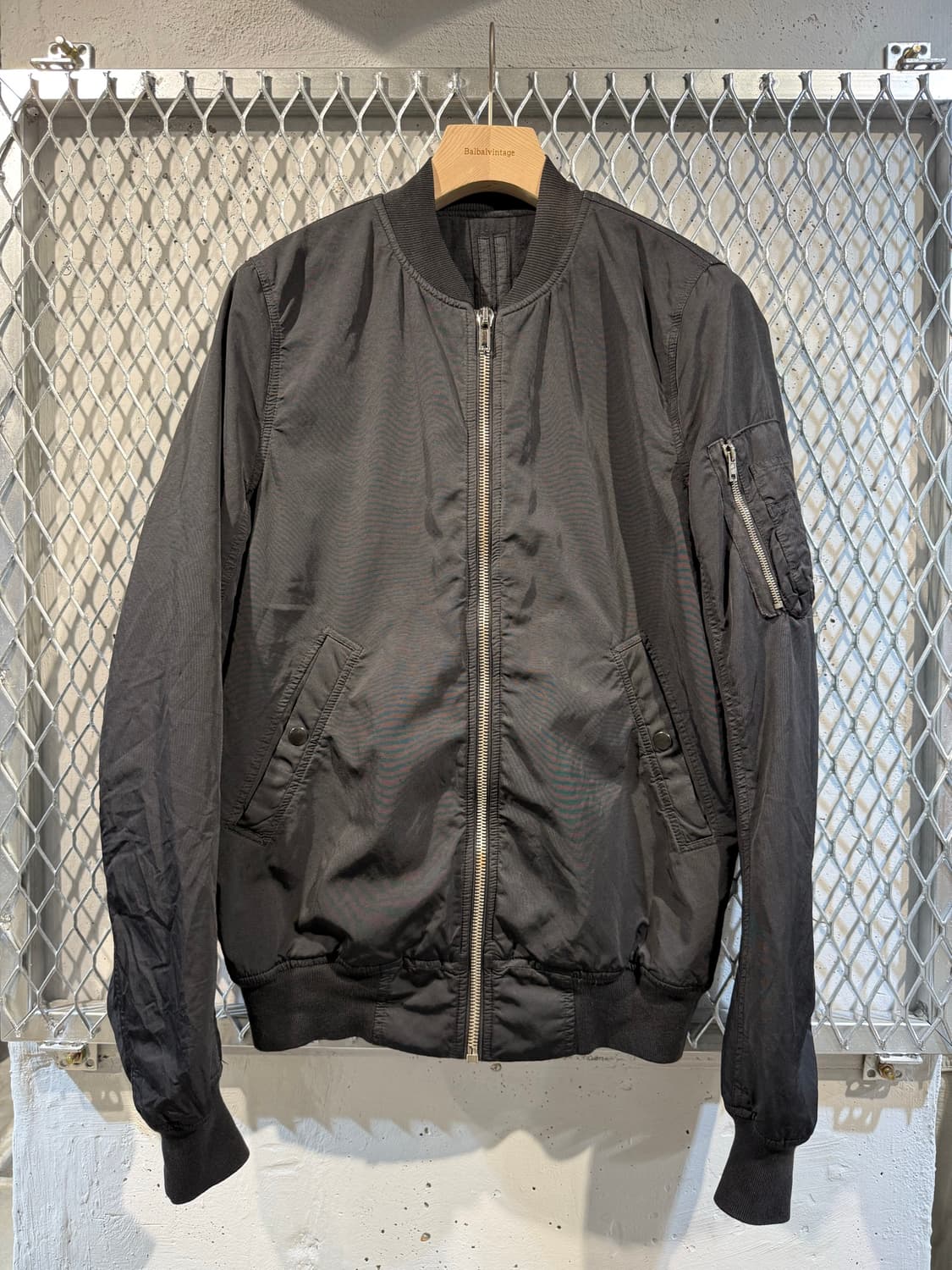 14FW 릭 오웬스 드롭섀도우 MA-1 플라이트 봄버 자켓 상품이미지3