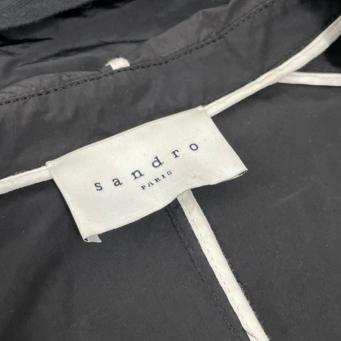 F 15s/s 산드로 나일론 후드코트 상품이미지5