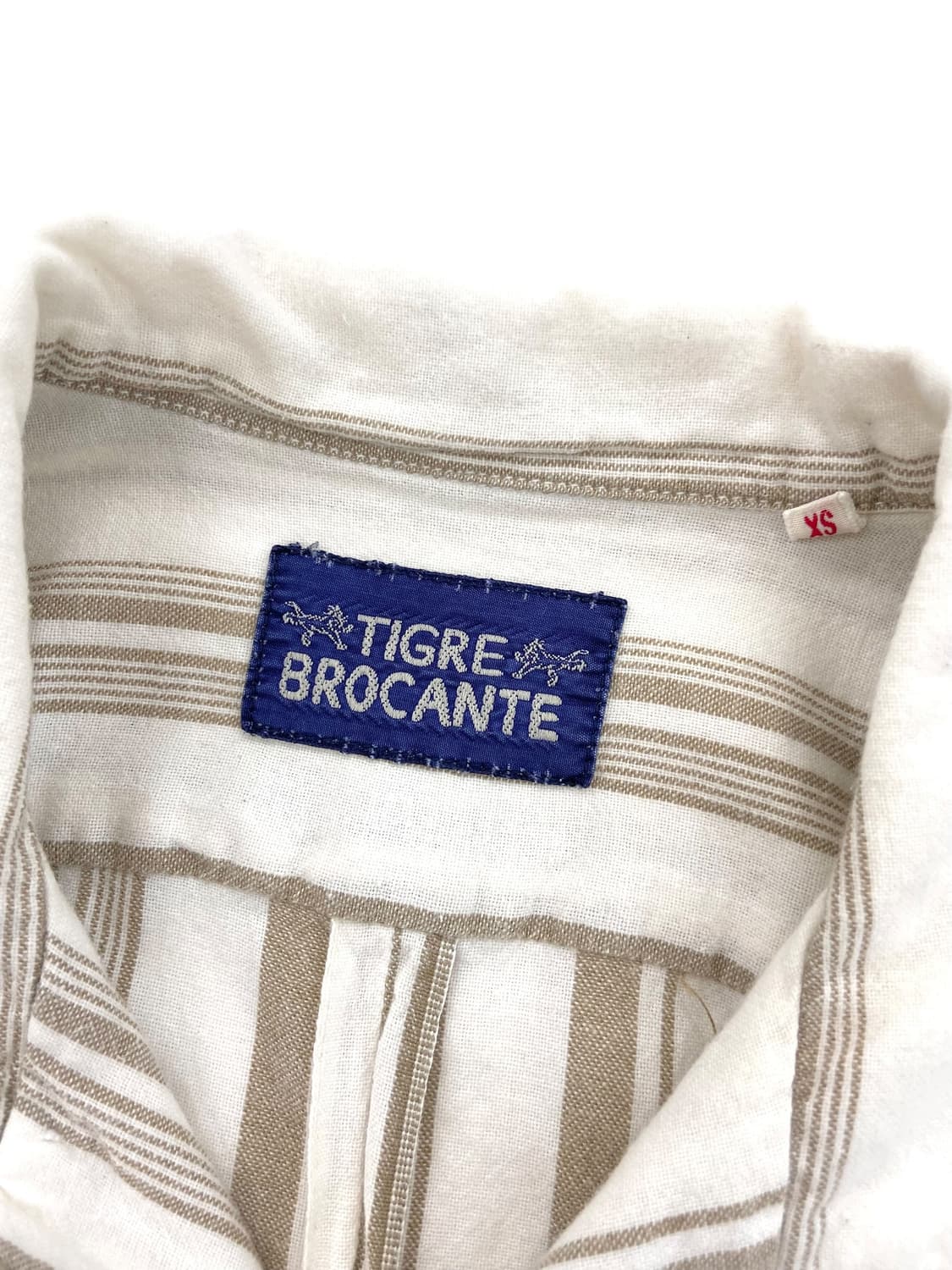 Tigre Brocante 오픈 칼라 셔츠 상품이미지6