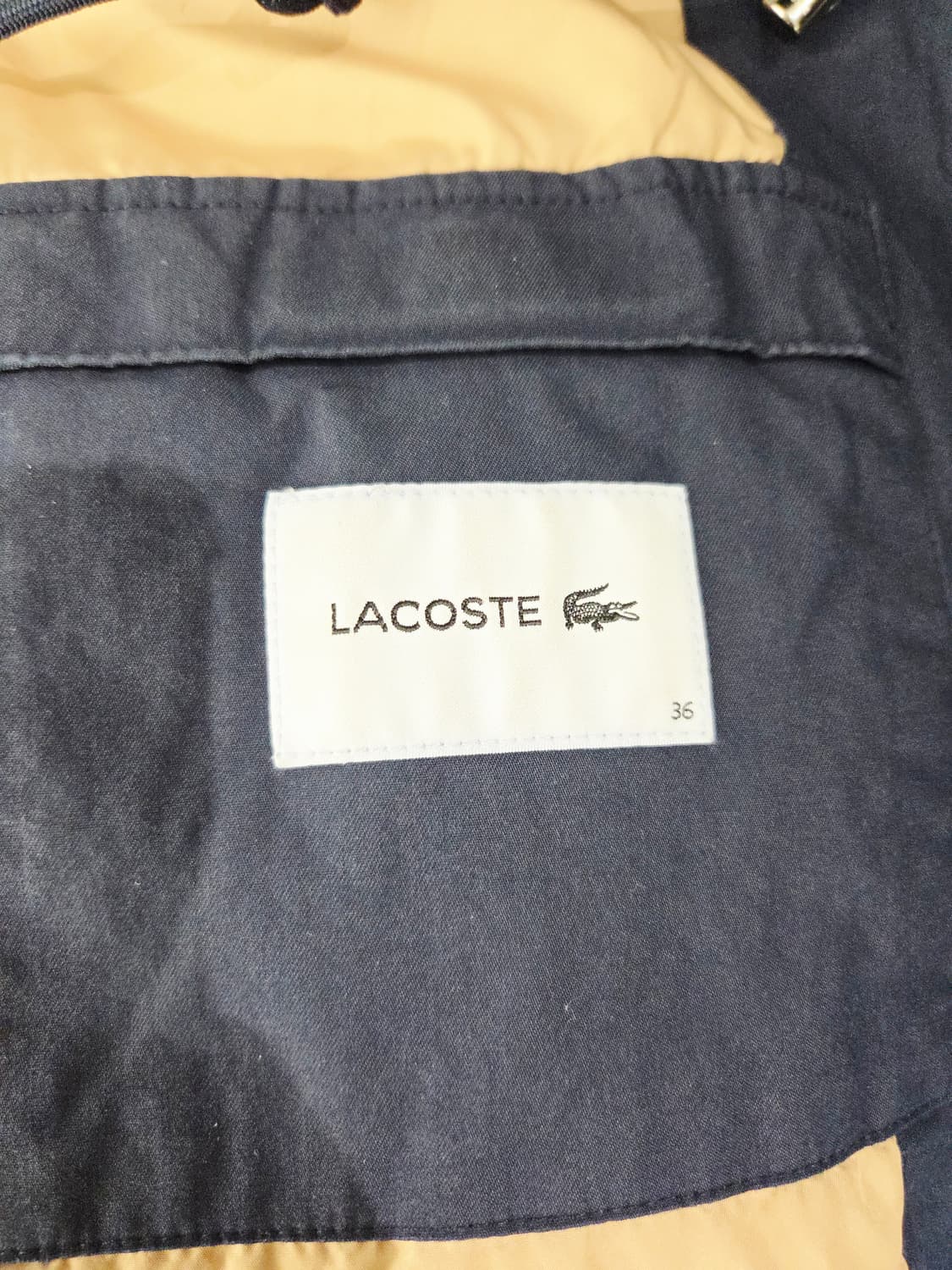 라코스테 네이비 덕다운 파카 패딩_95 상품이미지7