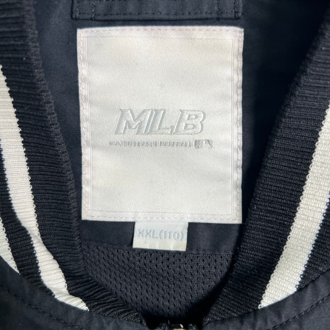 MLB 뉴욕 양키스 블랙 블루종 자켓 2XL 상품이미지3