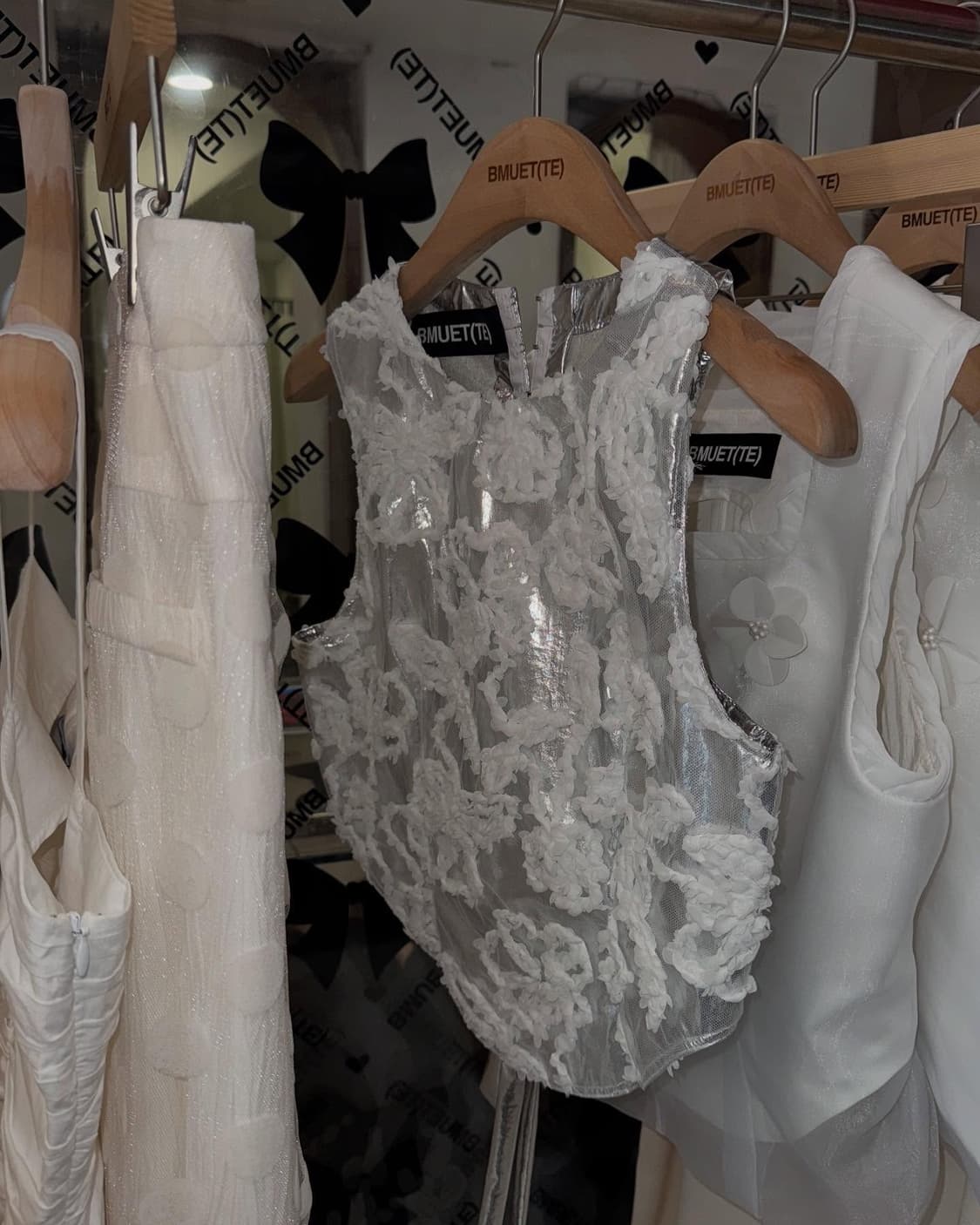 비뮈에트 Bmuette 플라워 탑 실버 상품이미지4