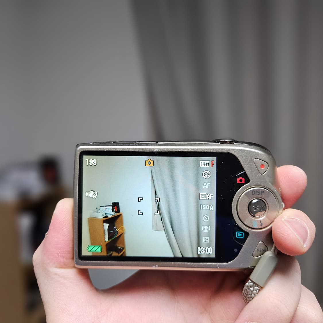 (아일릿 모카 디카) 카시오 엑슬림 EX-Z2300 골드 상품이미지2