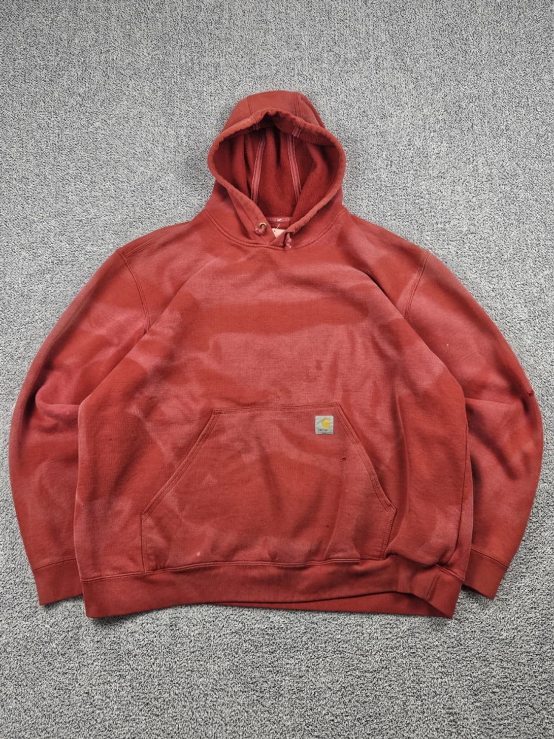 칼하트 다잉 워시드 커스텀 스웻 후드 티셔츠 ( 2XL ) / 10135 상품이미지1