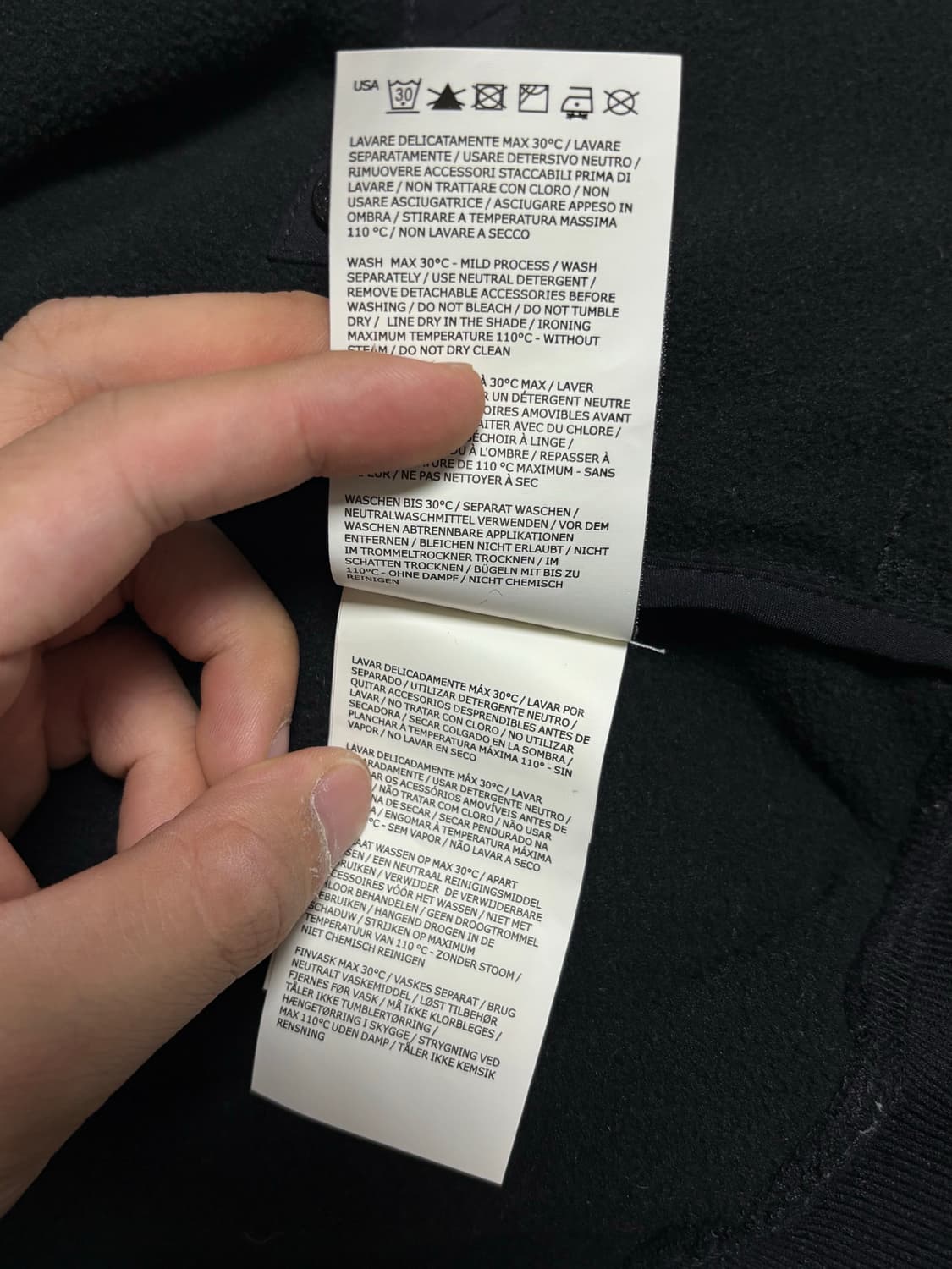 [백화점판] 스톤아일랜드 소프트쉘 후드 바람막이 자켓 [L] 상품이미지7