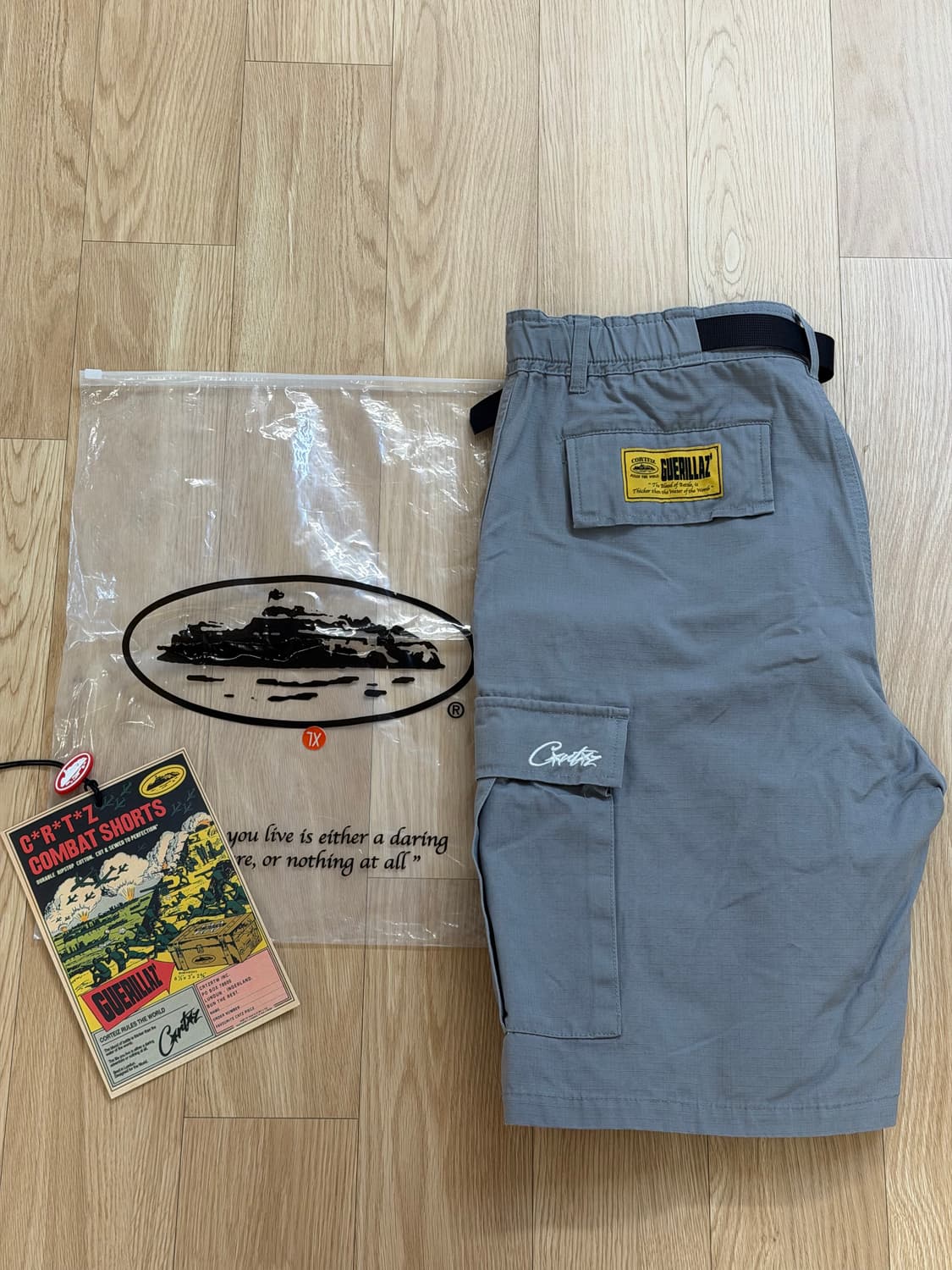 코르테이즈 corteiz 카고 반바지 그레이 상품이미지3