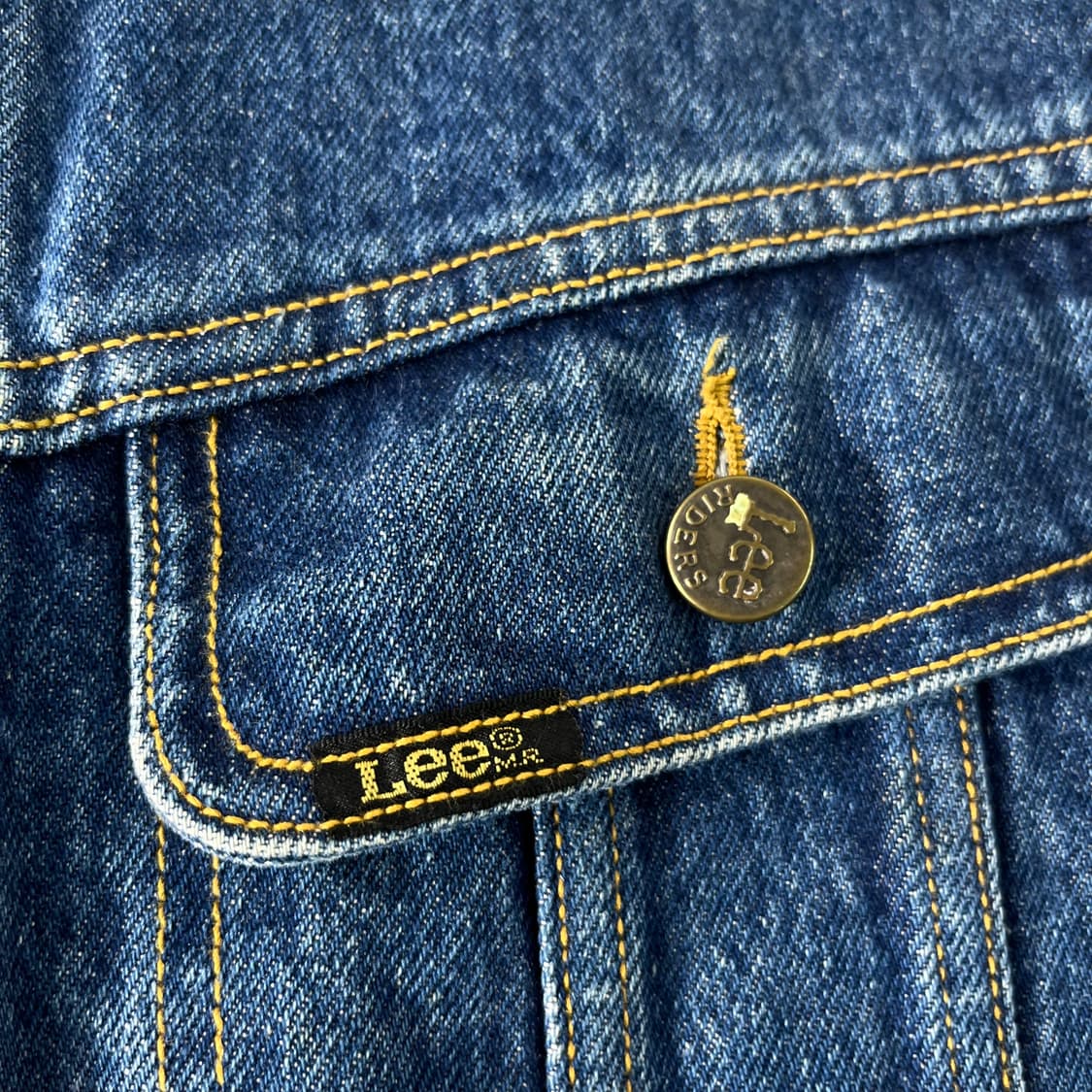 100 LEE 리 80s 쌍방울 데님 자켓 상품이미지4
