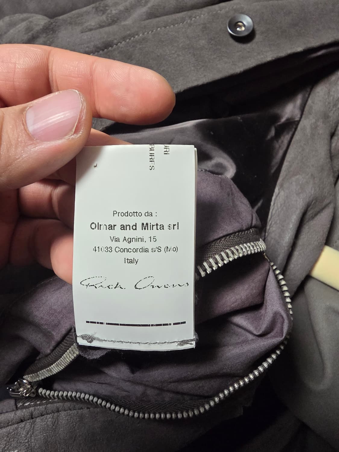 Archive] Rick Owens Blister Lamb Trucker 상품이미지3