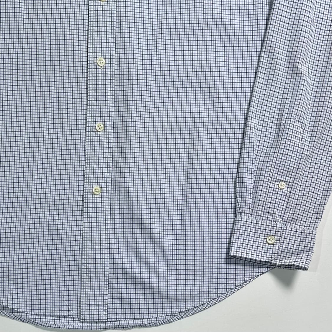 폴로 랄프로렌 블루 체크 셔츠  상품이미지5