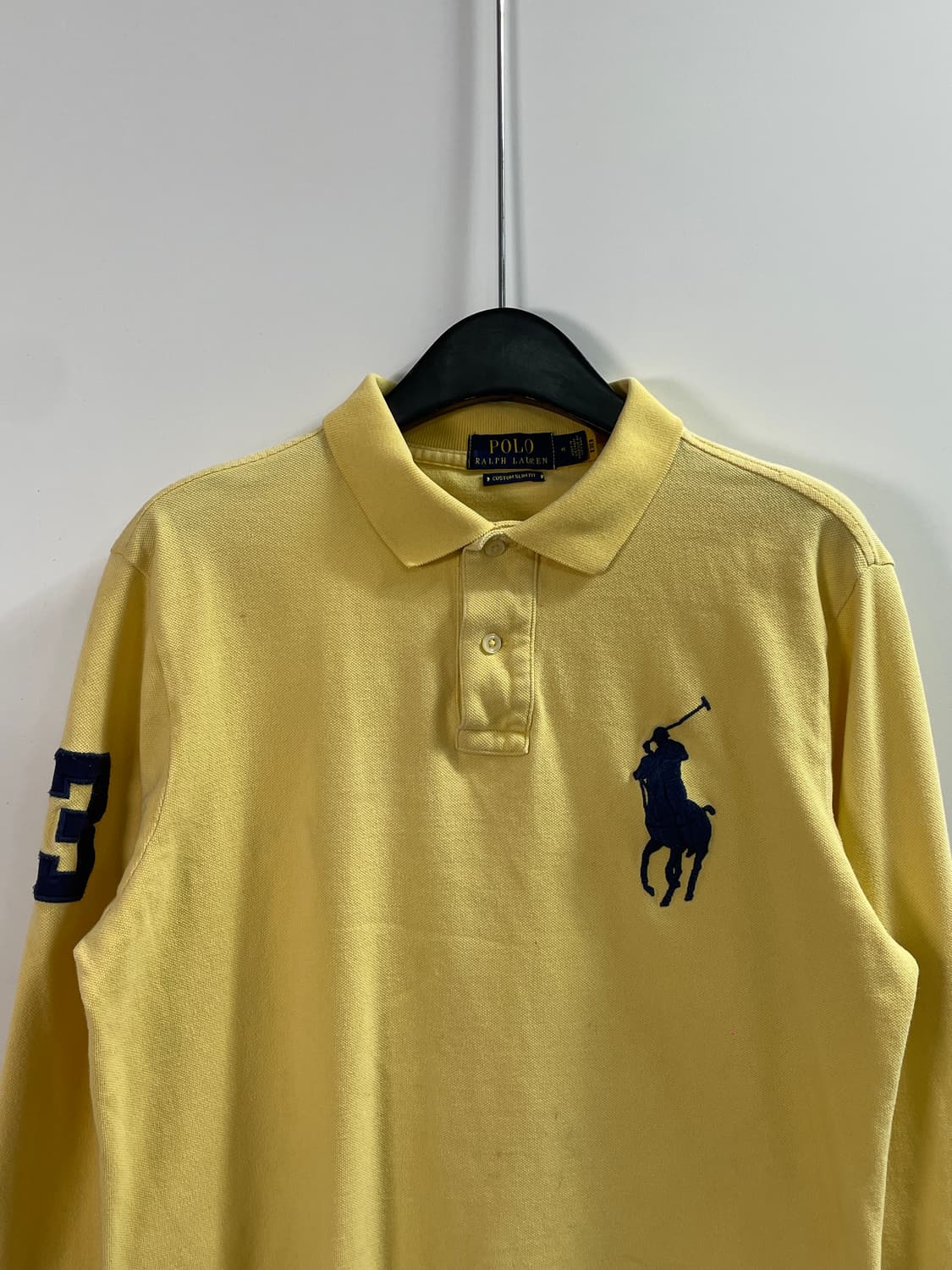 폴로 랄프로렌 빅포니 노랑 pk 긴팔티 (on.352) 상품이미지2