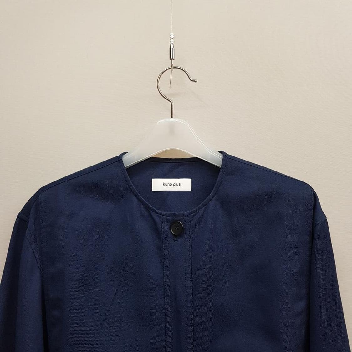 구호 플러스 노카라 벨트 원피스 코트 1사이즈 상품이미지2