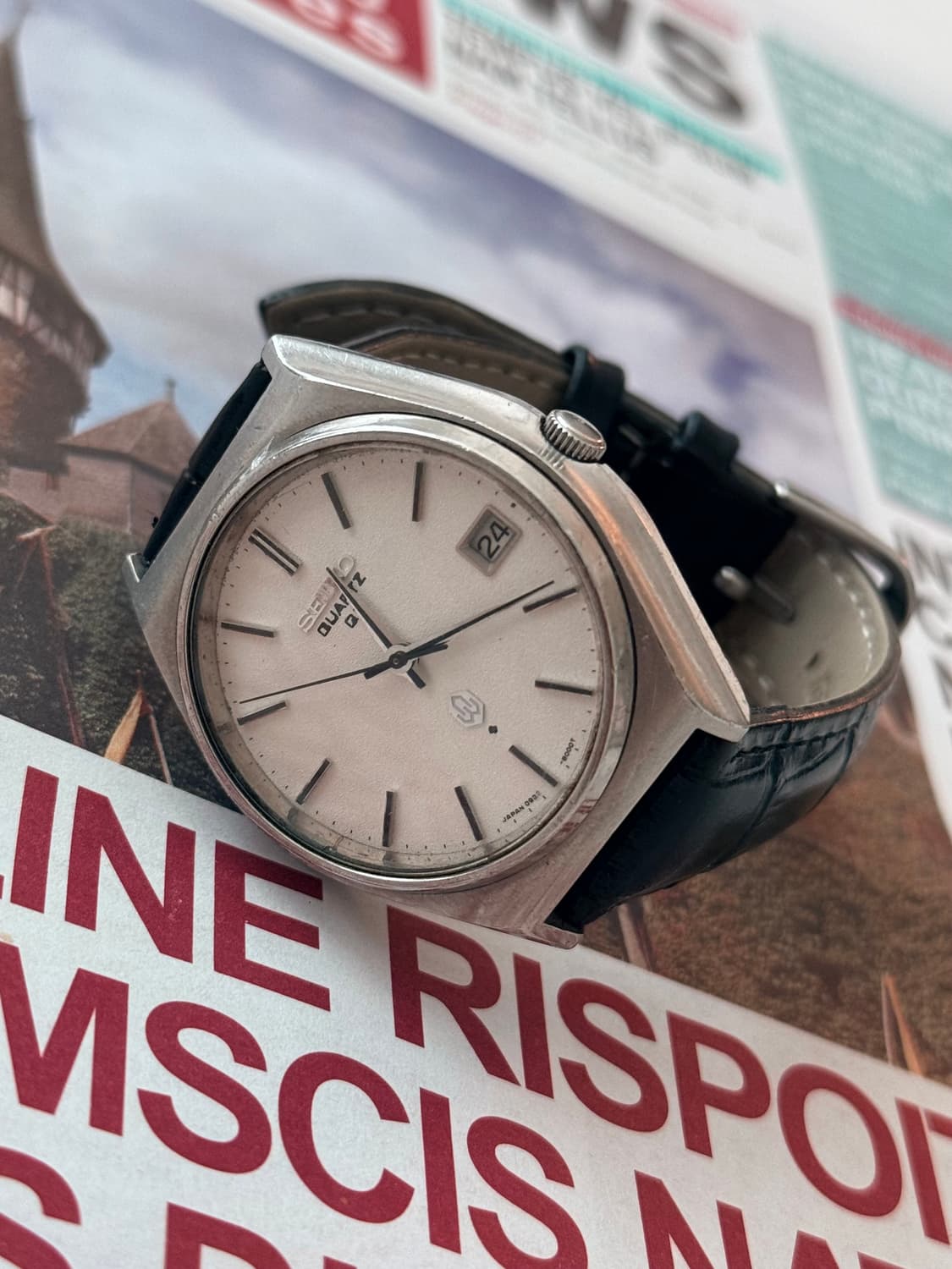 Seiko 세이코 Quartz QZ Date 상품이미지5