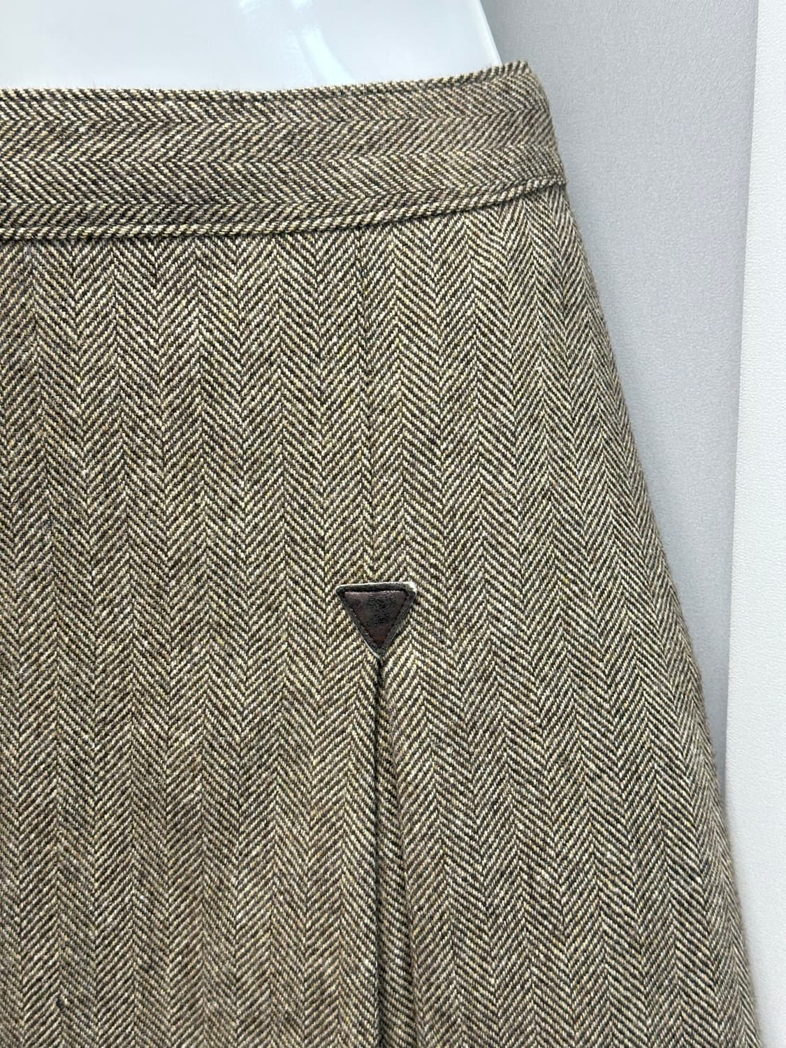 버버리 블루라벨 헤링본 체크 스커트 상품이미지4