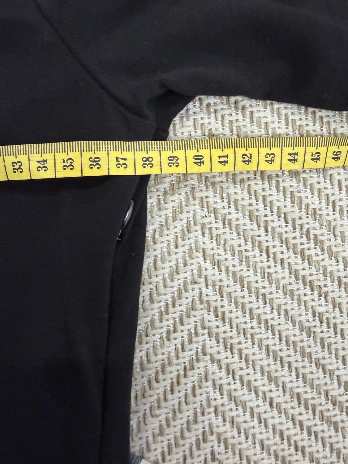 정품) 마쥬 블랙 체크 믹스 원피스 1 상품이미지9