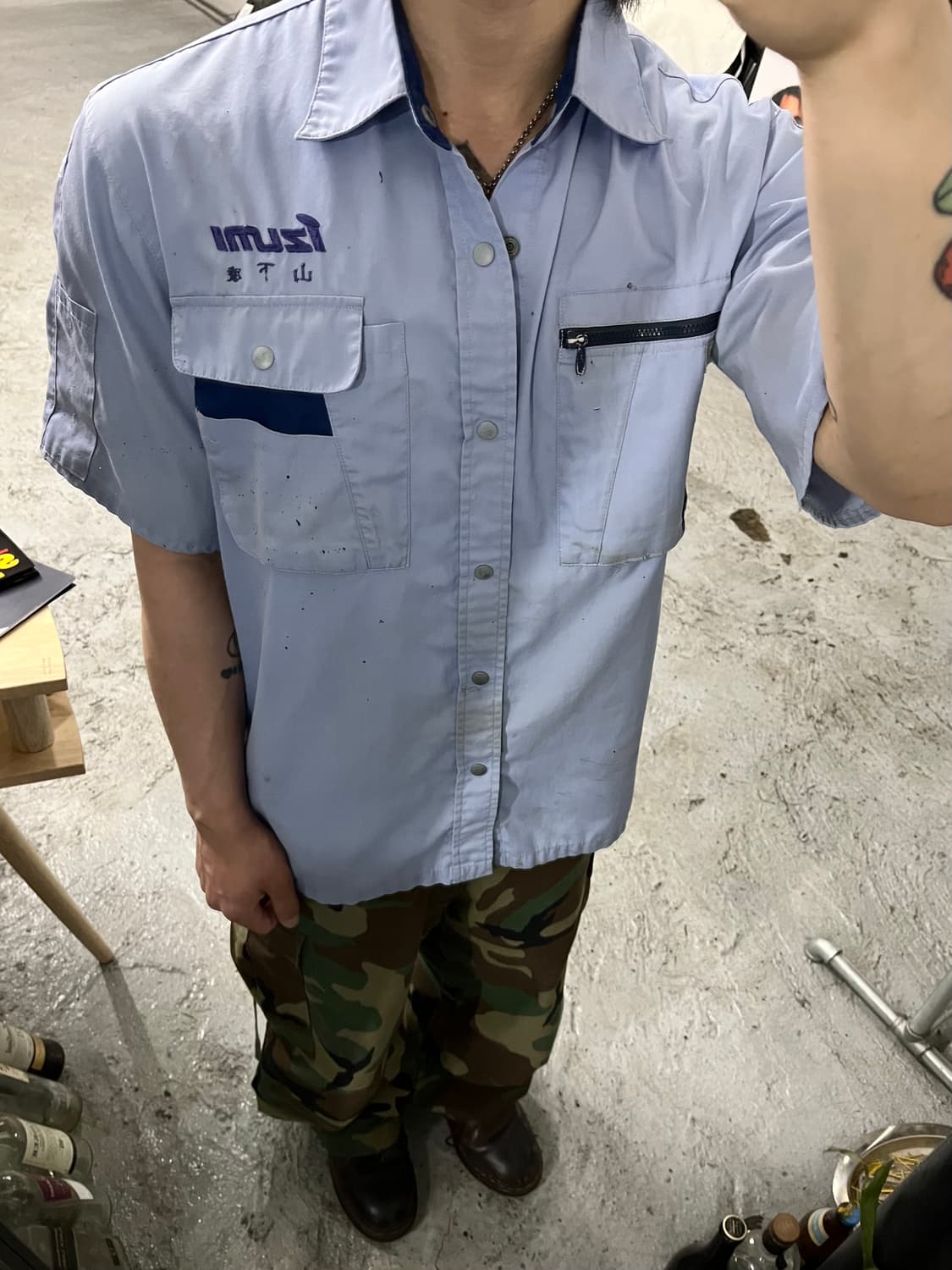 Aitoz dirty work shirt 상품이미지4