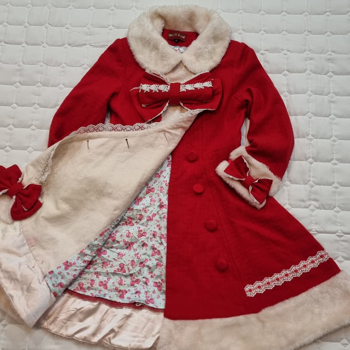 BODY LINE 바디라인 크리스마스 로리타 코트 상품이미지5